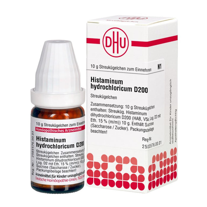 DHU Histaminum hydrochloricum D200 Streukügelchen, 10 g Globuli