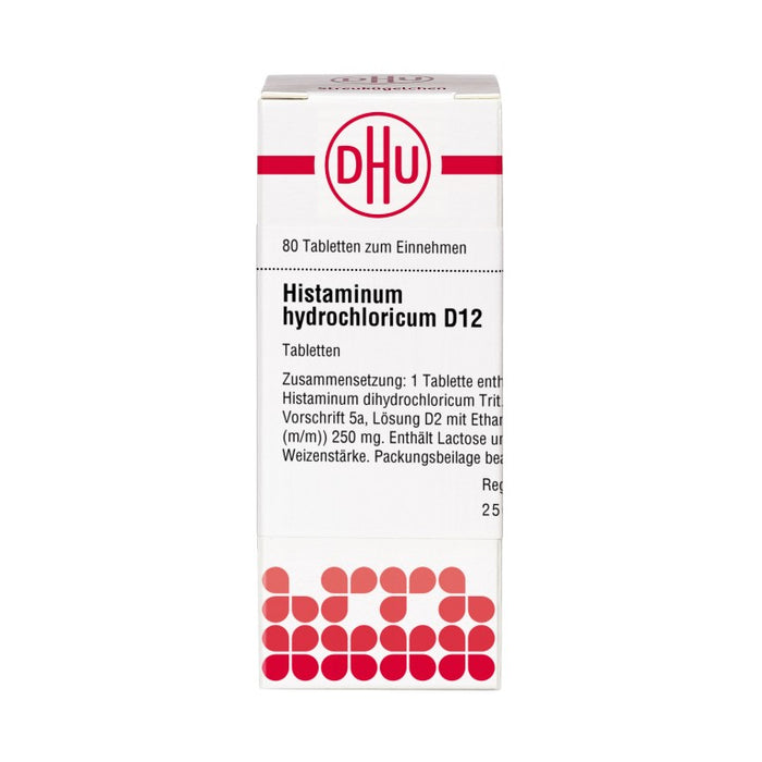 DHU Histaminum hydrochloricum D12 Tabletten, 80 pc Tablettes