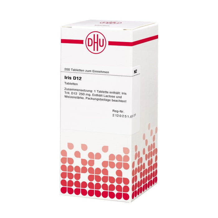 DHU Iris D12 Tabletten, 200 St. Tabletten