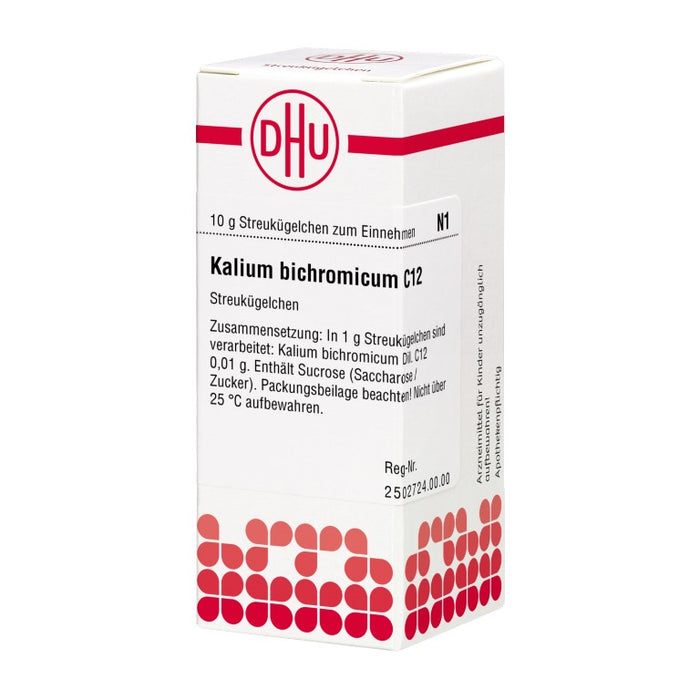 DHU Kalium bichromicum C12 Streukügelchen, 10 g Globuli