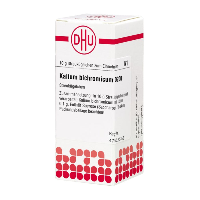 DHU Kalium bichromicum D200 Streukügelchen, 10 g Globuli