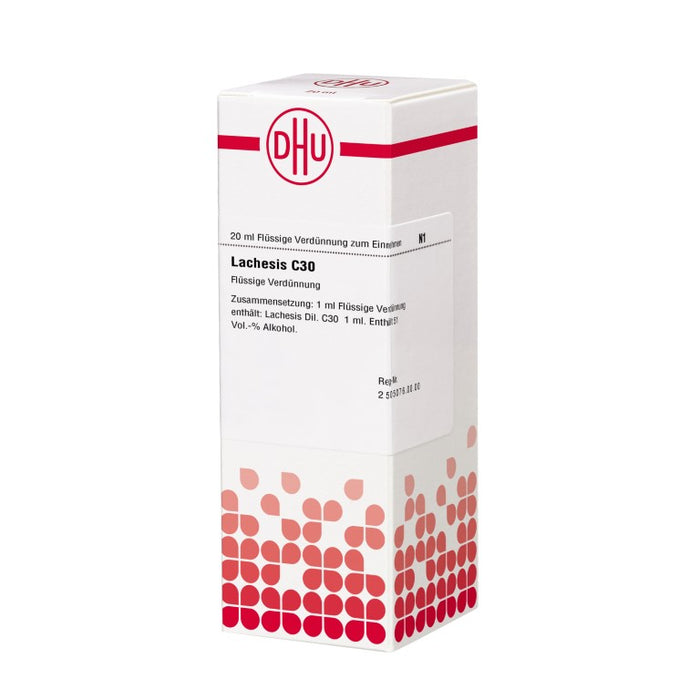 DHU Lachesis C30 Dilution, 20 ml Lösung