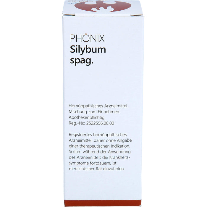 PHÖNIX Silybum Spag. Tropfen, 50 ml Mischung