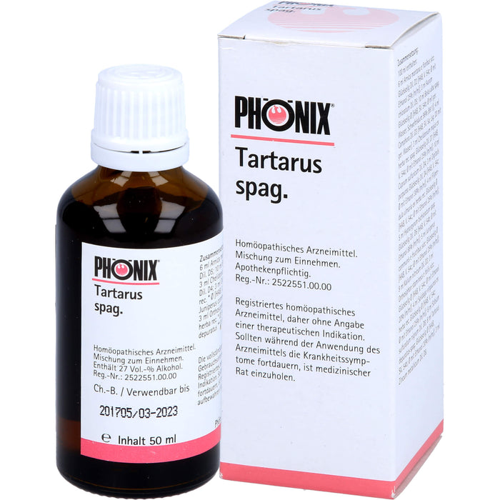 Phönix tartarus spag. Tropfen, 50 ml MIS