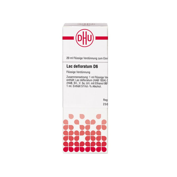 DHU Lac defloratum D6 Dilution, 20 ml Lösung