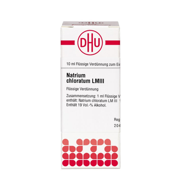 Natrium chloratum LM III DHU Dilution, 10 ml Lösung