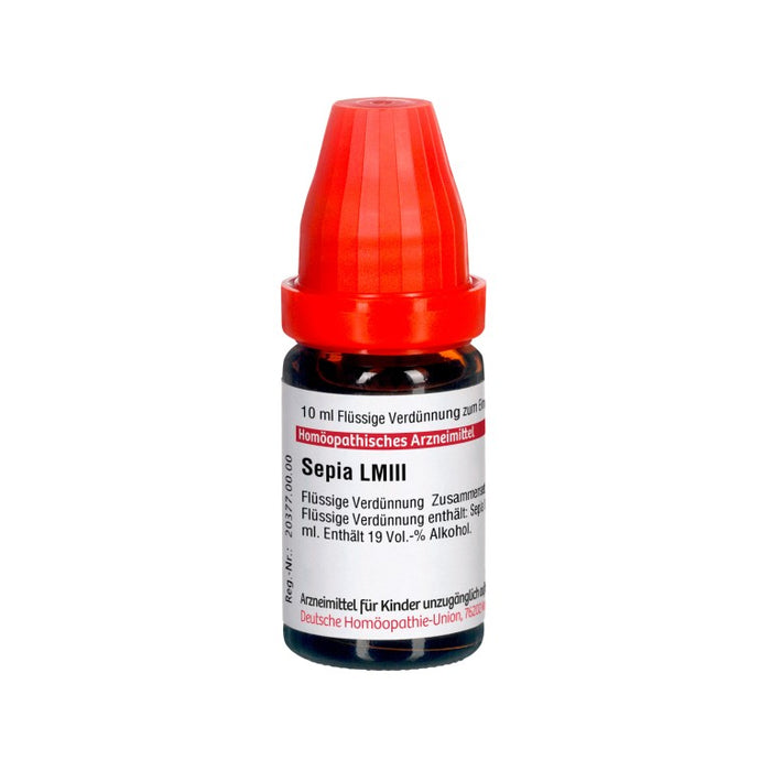 DHU Sepia LM III Dilution, 10 ml Lösung