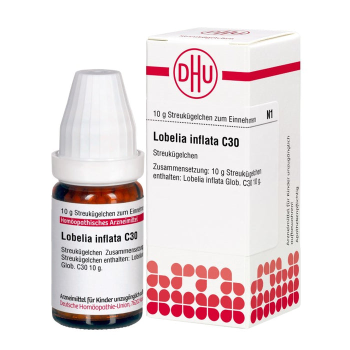 DHU Lobelia inflata C30 Streukügelchen, 10 g Globules