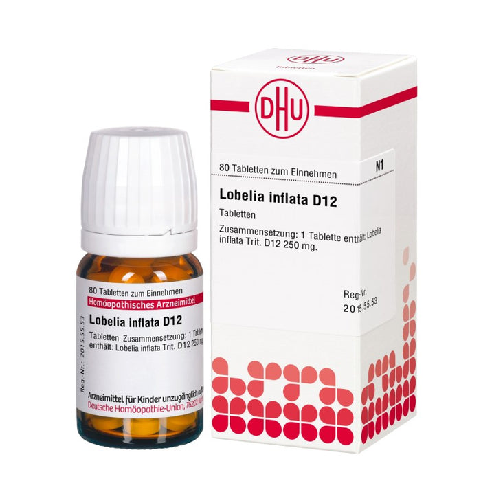 DHU Lobelia inflata D12 Tabletten, 80 St. Tabletten