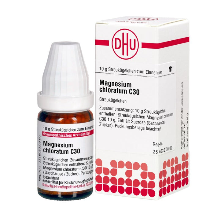 DHU Magnesium chloratum C30 Streukügelchen, 10 g Globuli