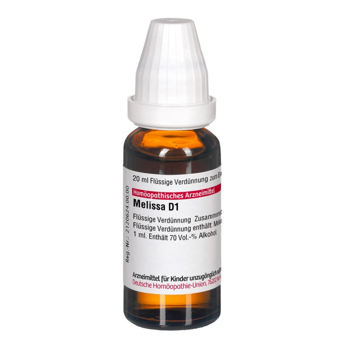 DHU Melissa D1 Dilution, 20 ml Lösung