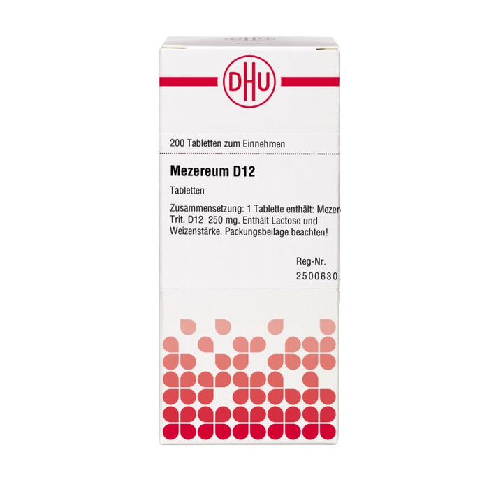 DHU Mezereum D12 Tabletten, 200 St. Tabletten