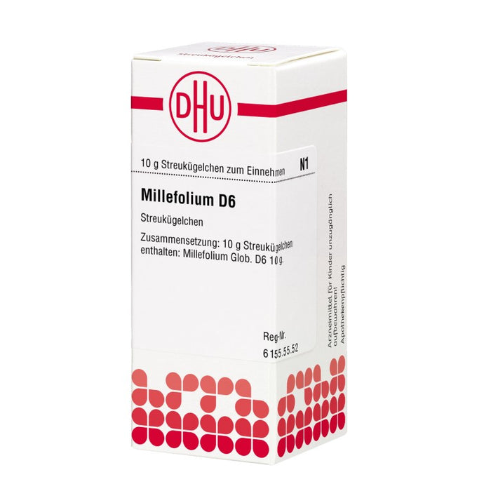 DHU Millefolium D6 Streukügelchen, 10 g Globules