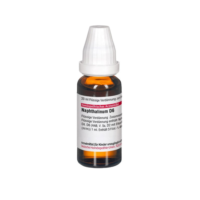 Naphthalinum D6 DHU Dilution, 20 ml Lösung