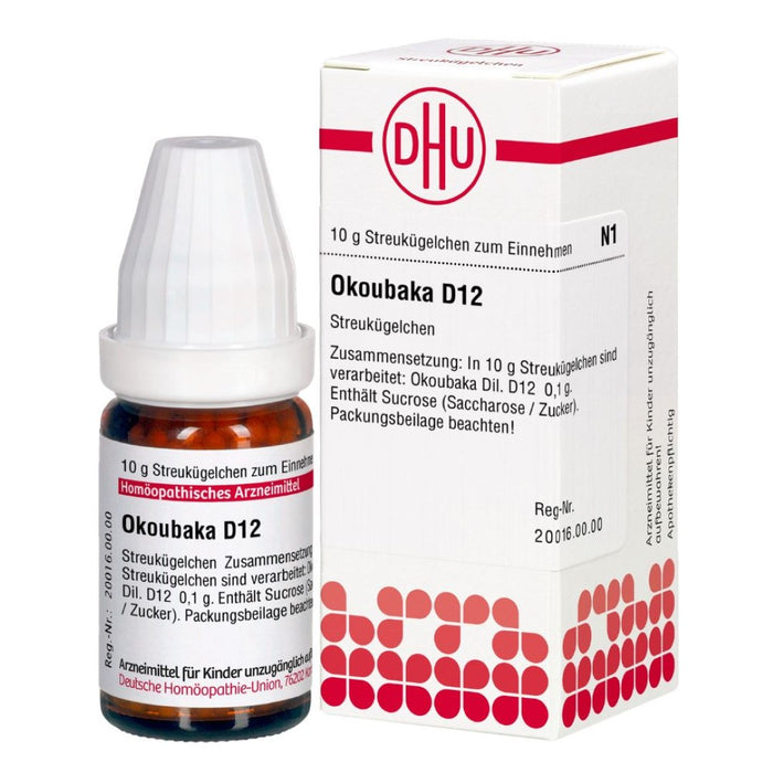 DHU Okoubaka D12 Streukügelchen, 10 g Globuli