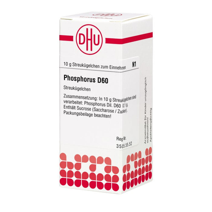 DHU Phosphorus D60 Streukügelchen, 10 g Globuli