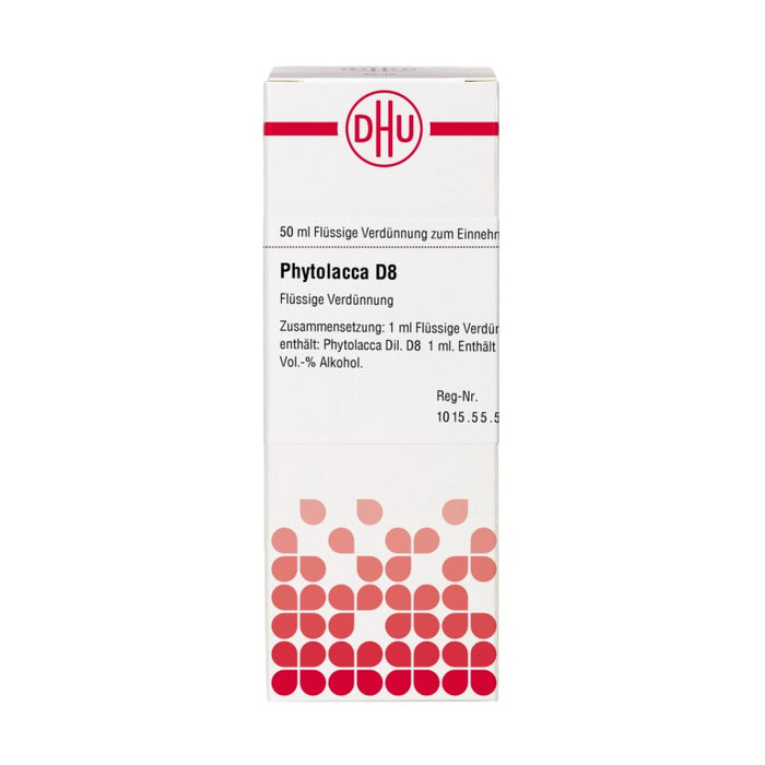 DHU Phytolacca D8 Dilution, 50 ml Lösung