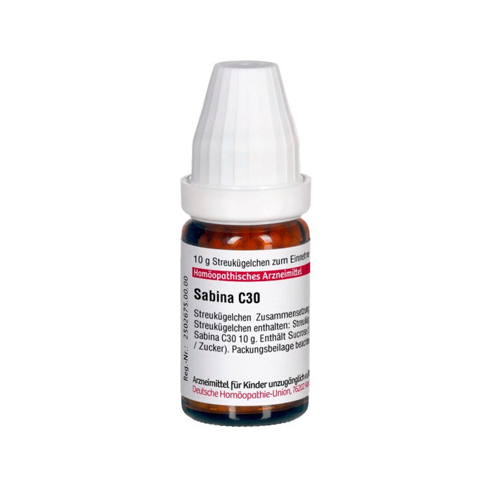DHU Sabina C 30 Streukügelchen, 10 g Globules