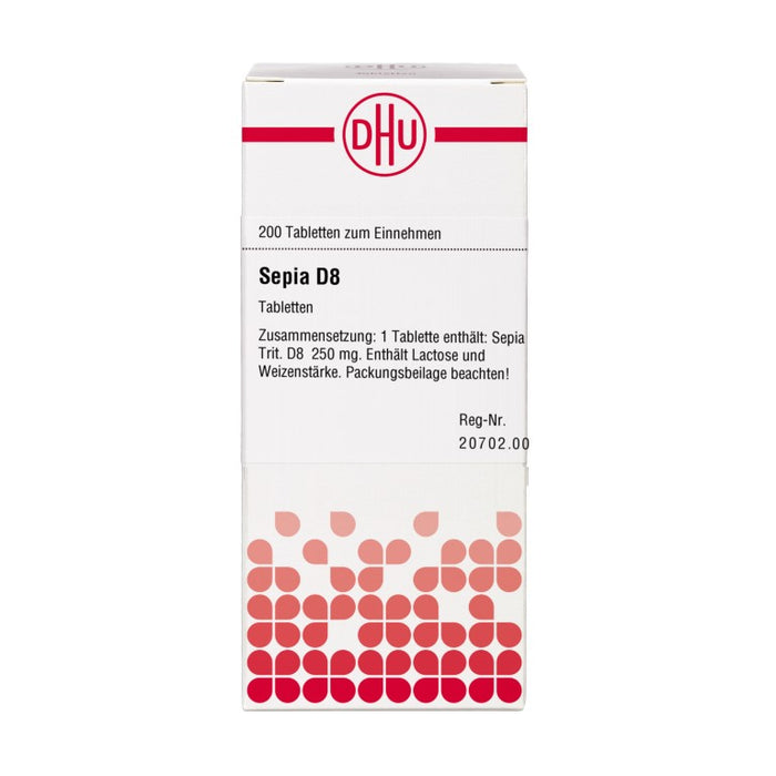 DHU Sepia D8 Tabletten, 200 St. Tabletten