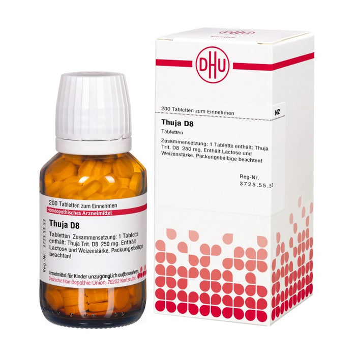 DHU Thuja D8 Tabletten, 200 St. Tabletten