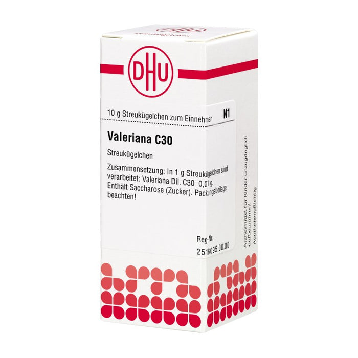 Valeriana C30 DHU Globuli, 10 g Globuli