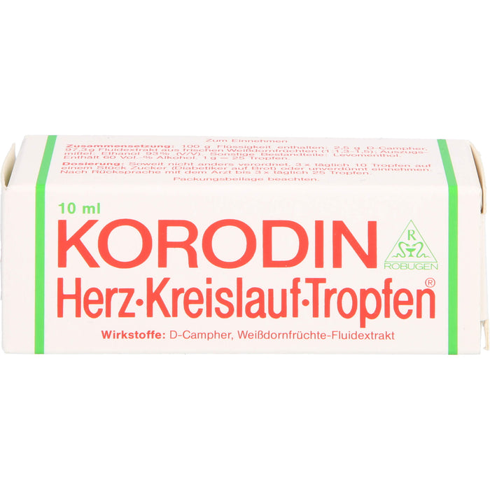 Korodin Herz-Kreislauf-Tropfen, 10 ml Solution