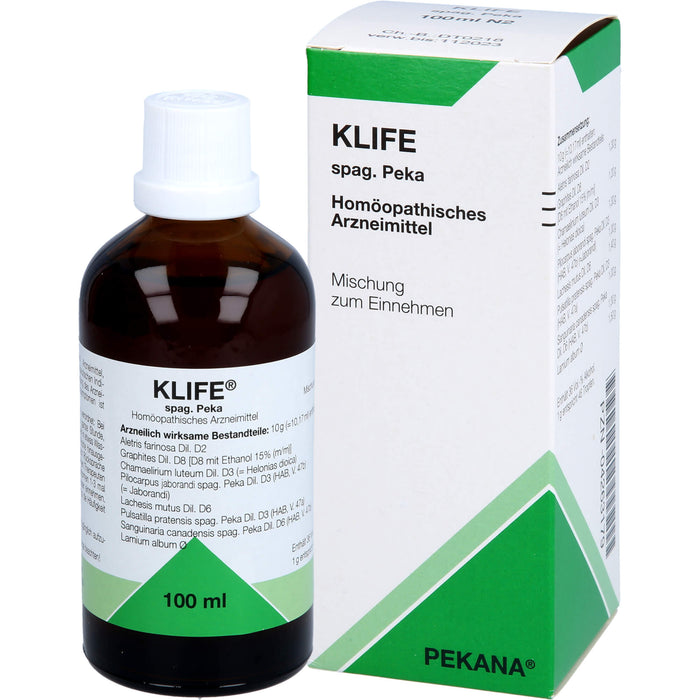 Klife spag. Peka Tropfen, 100 ml TRO