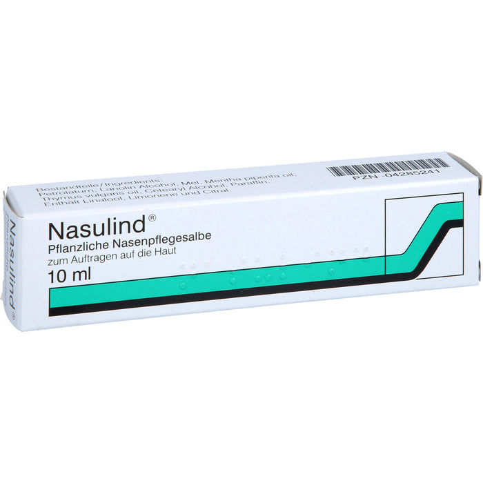 Nasulind Pflanzliche Nasenpflegesalbe, 10 ml Ointment