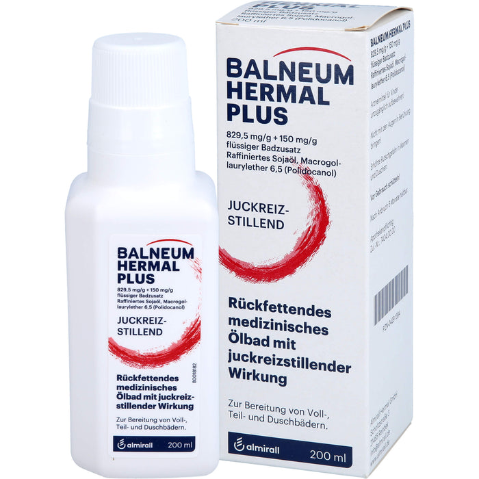 Balneum Hermal Plus juckreizstillendes Ölbad, 200 ml Solution