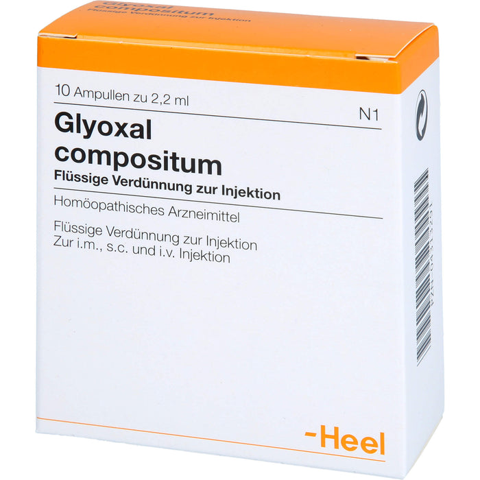 Glyoxal compositum Inj.-Lsg., 10 pc Ampoules