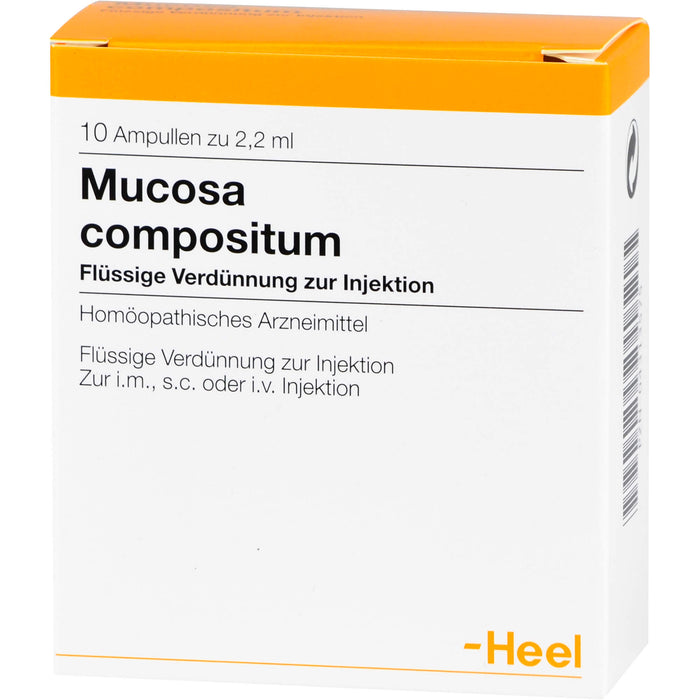 Mucosa compositum Injektionslösung, 10 pc Ampoules