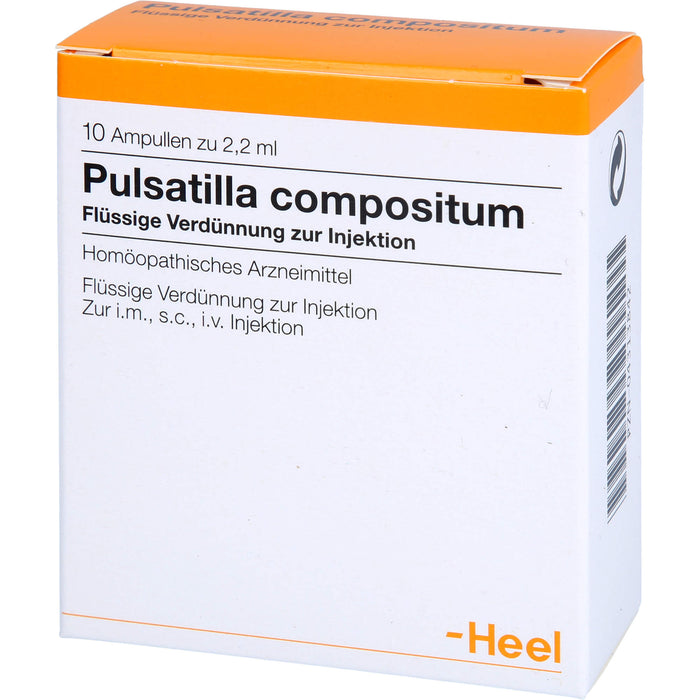 Pulsatilla compositum flüssige Verdünnung, 10 pc Ampoules