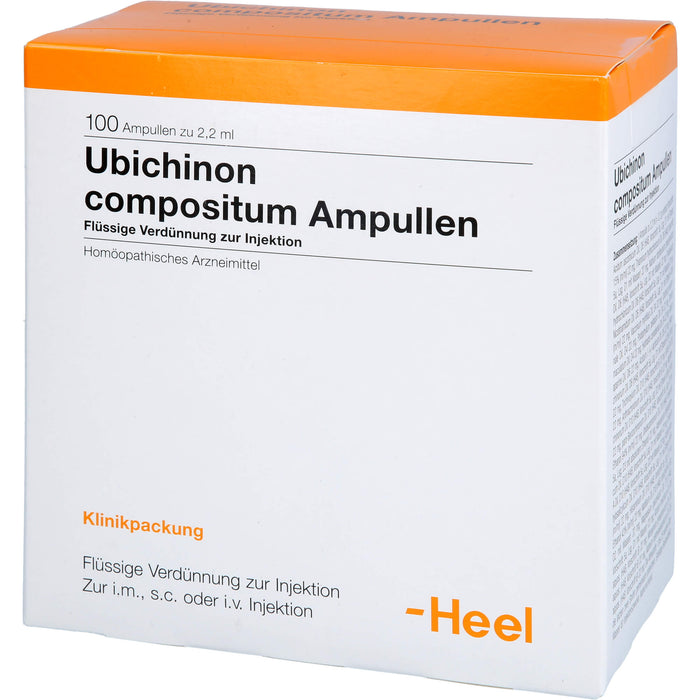 Heel Ubichinon compositum flüssige Verdünnung, 100 pc Ampoules