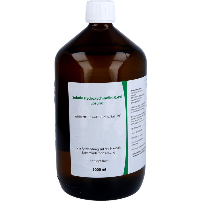 Leyh Pharma Solutio Hydroxychinolini 0,4%, Lösung, 1000 ml Solution