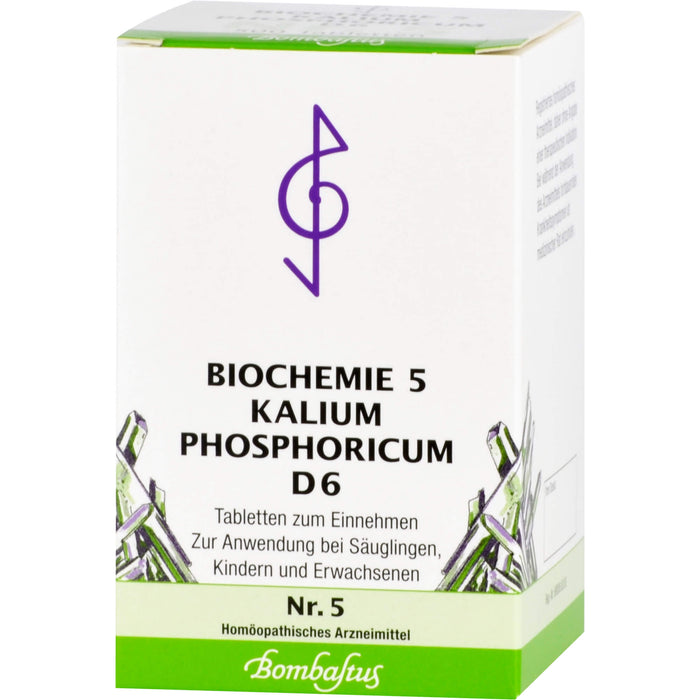 Biochemie 5 Kalium phosphoricum Bombastus D6 Tbl., 500 St TAB