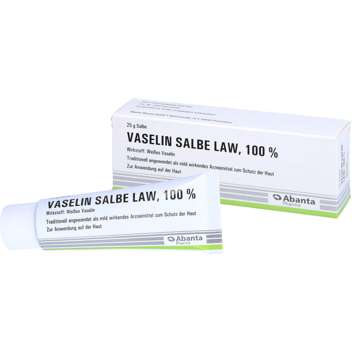 Abanta Pharma Vaselin Salbe LAW 100 %, 25 g Salbe