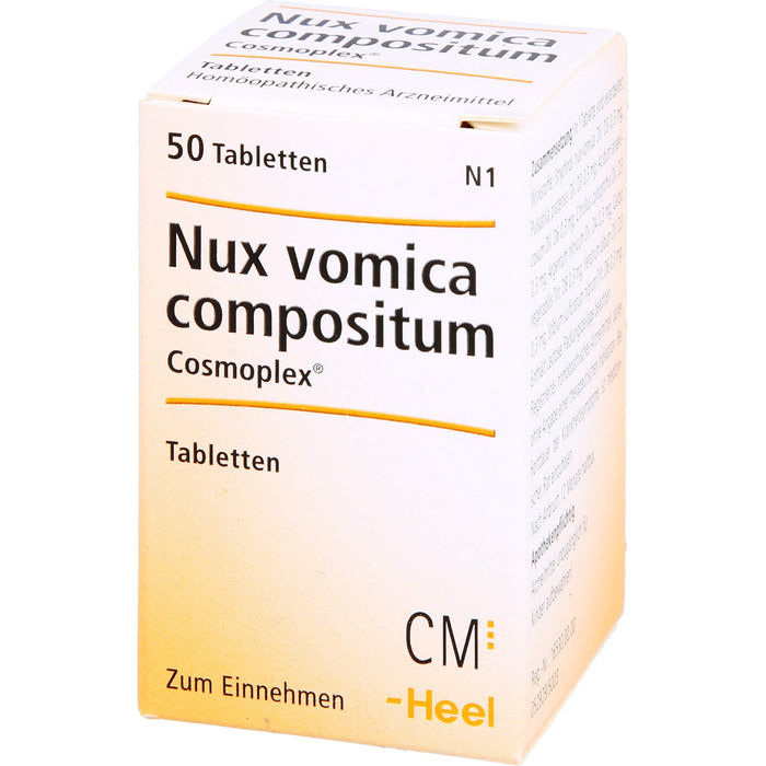Heel Nux vomica compositum Cosmoplex Tabletten, 50 pcs. Tablets