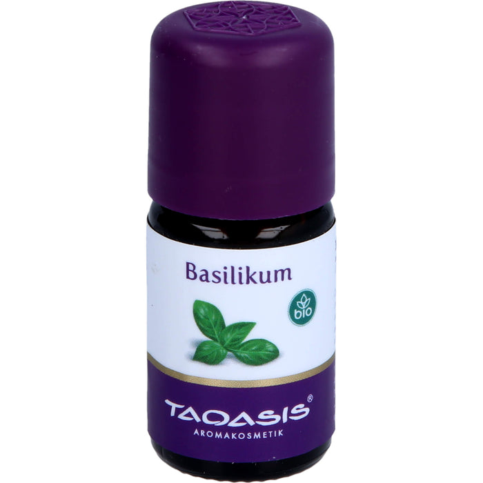 Basilikum Bio, 5 ml ätherisches Öl