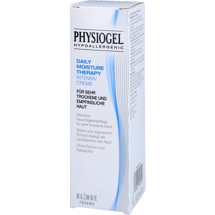 PHYSIOGEL Daily Moisture Therapy Intensiv Creme, 100 ml Cream