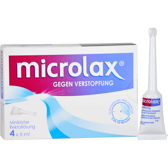 microlax Miniklistier Rektallösung Reimport EMRAmed, 4 pc Lavements