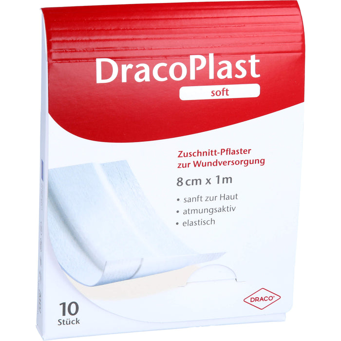 Draco Plast Soft Pflaster 1mx8cm, 1 pc Pansement