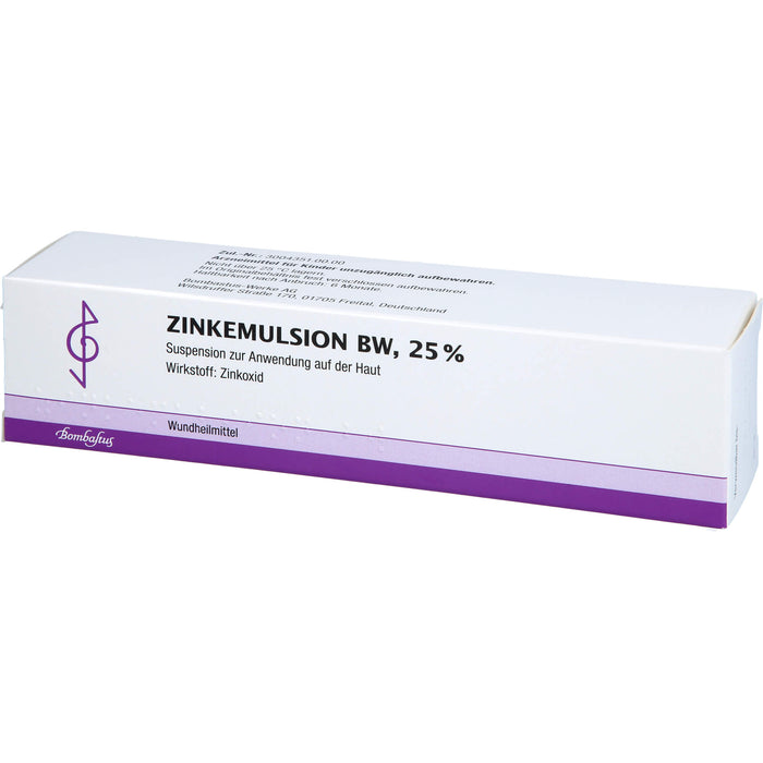 Zinkemulsion BW, 25 % Suspension zur Anwendung auf der Haut, 100 ml Solution