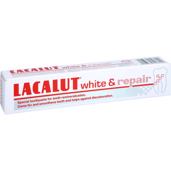 Lacalut white & repair Zahncreme, 75 ml Dentifrice