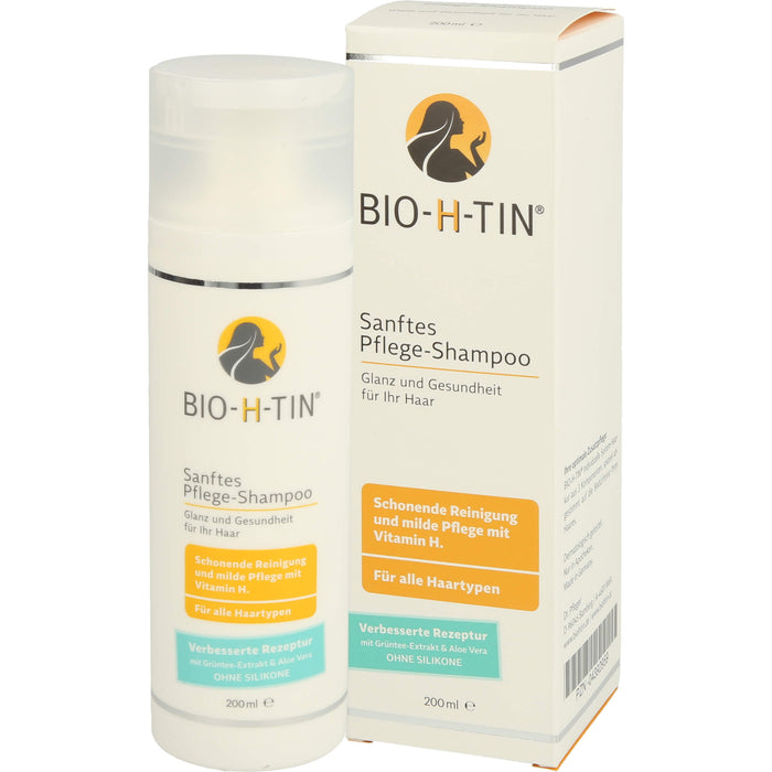 BIO-H-TIN Sanftes Pflege-Shampoo, 200 ml Shampoing