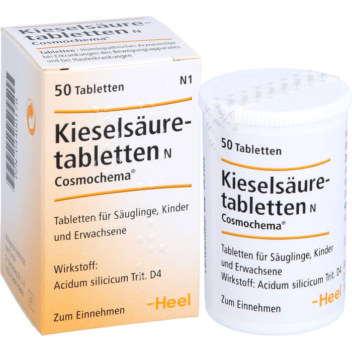 Kieselsäuretabletten N Cosmochema Tabletten, 50 pcs. Tablets