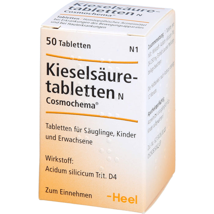 Kieselsäuretabletten N Cosmochema Tabletten, 50 St. Tabletten