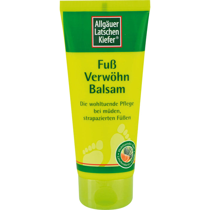 Allgäuer Latschenkiefer Fuß Verwöhnbalsam, 100 ml Creme