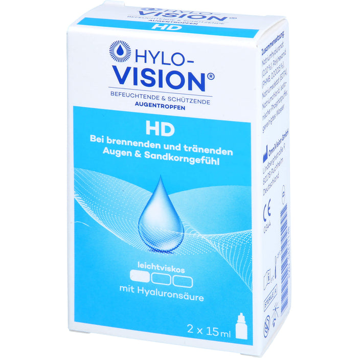 Hylo-Vision HD Augentropfen, 30 ml Solution