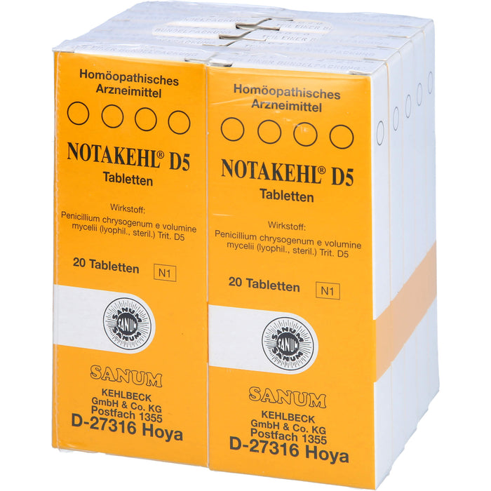 NOTAKEHL D5 Tabletten, 200 St. Tabletten