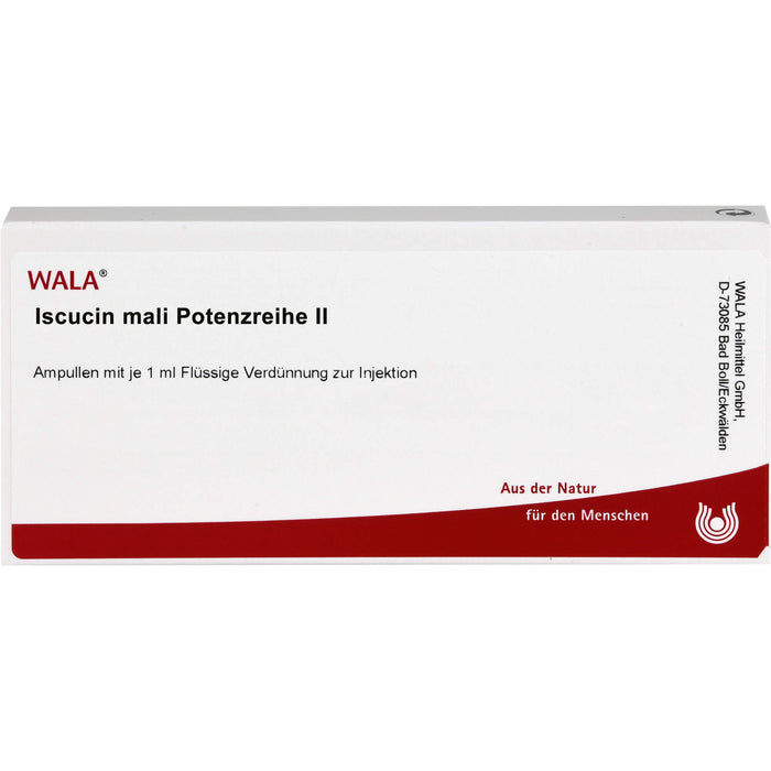 WALA Iscucin Mali Potenzreihe II, 10 pcs. Ampoules